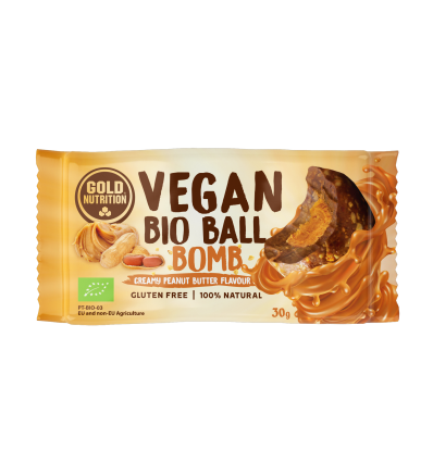 Vegan Bio Ball Bomb / masło orzechowe